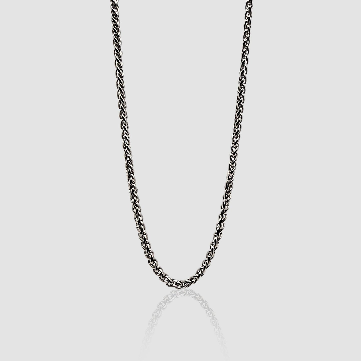 WHEAT CHAIN (SILVER) 5MM - Talisman Jewellery