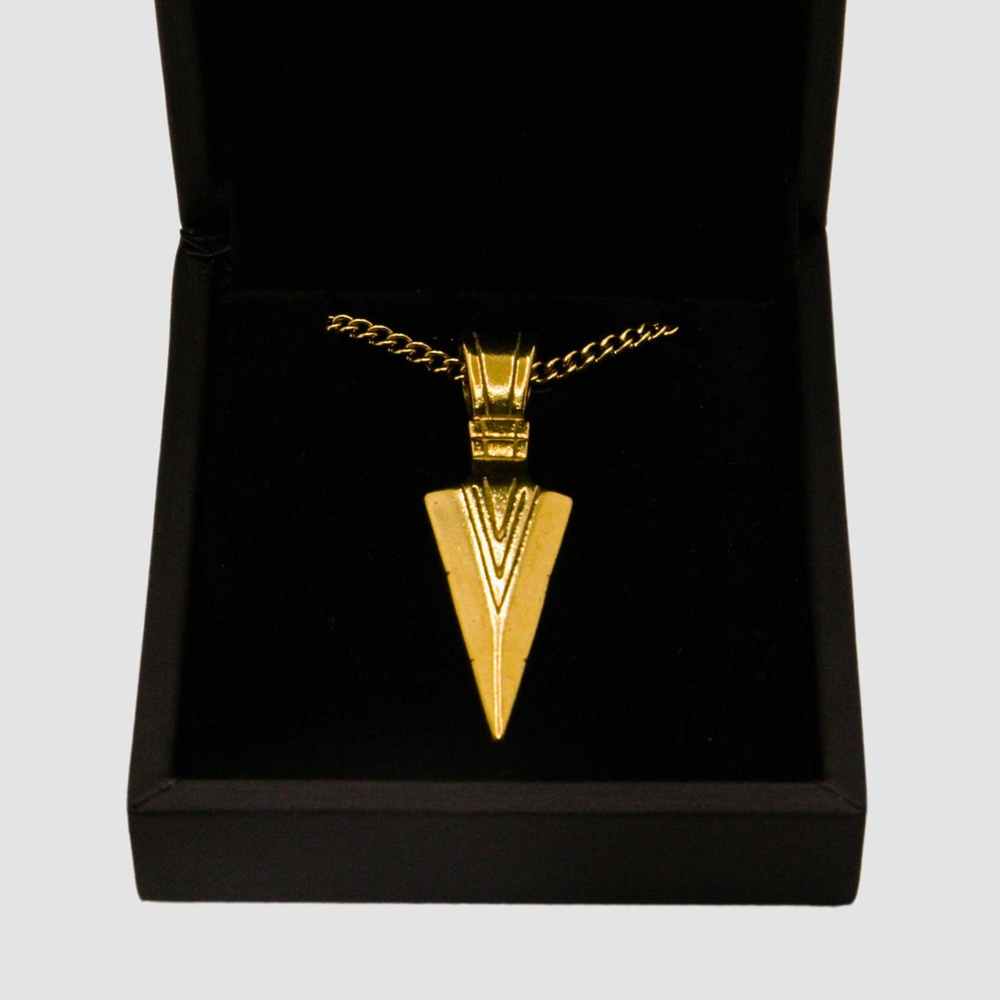 Viking Dagger Pendant (Gold)