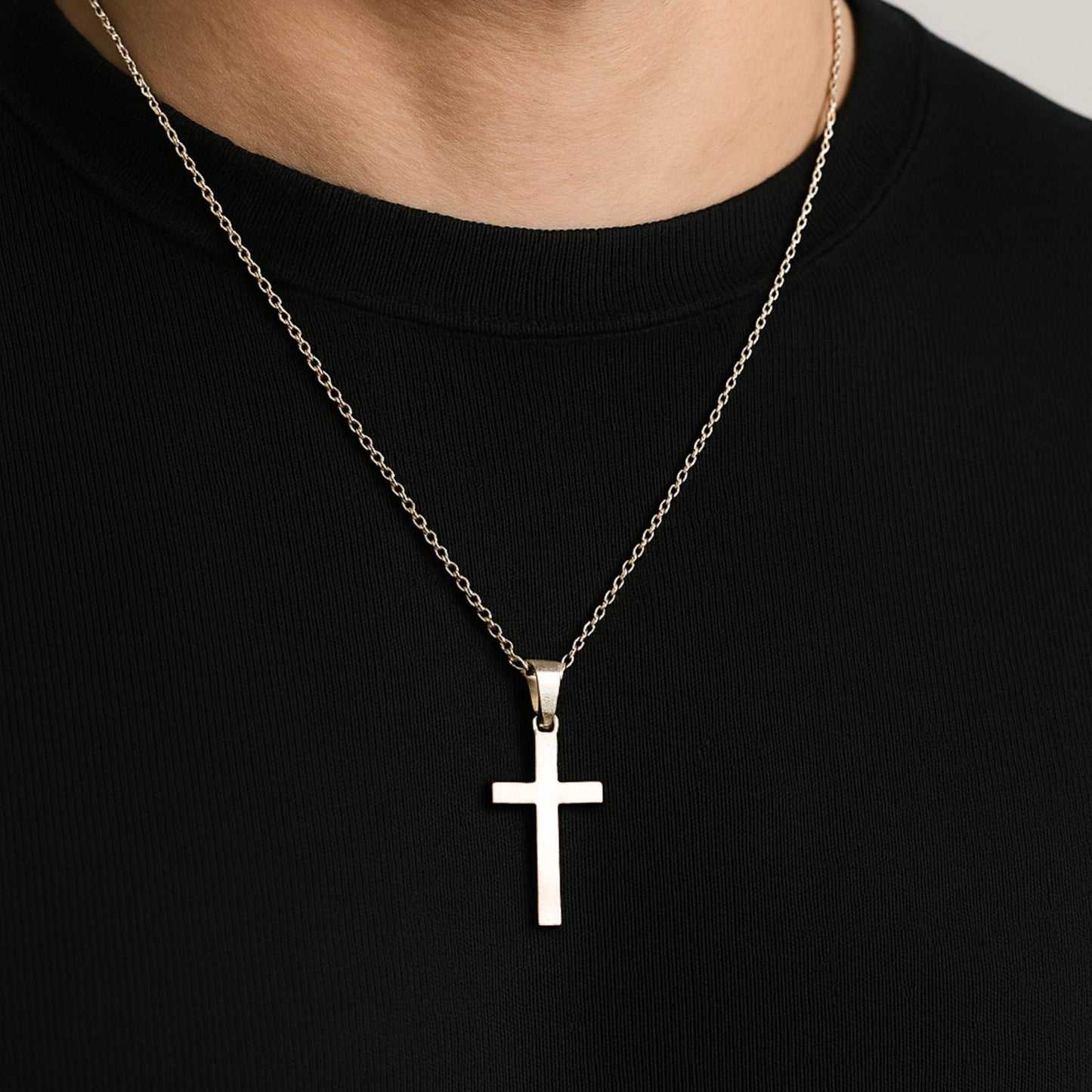 Cross Pendant (Silver)