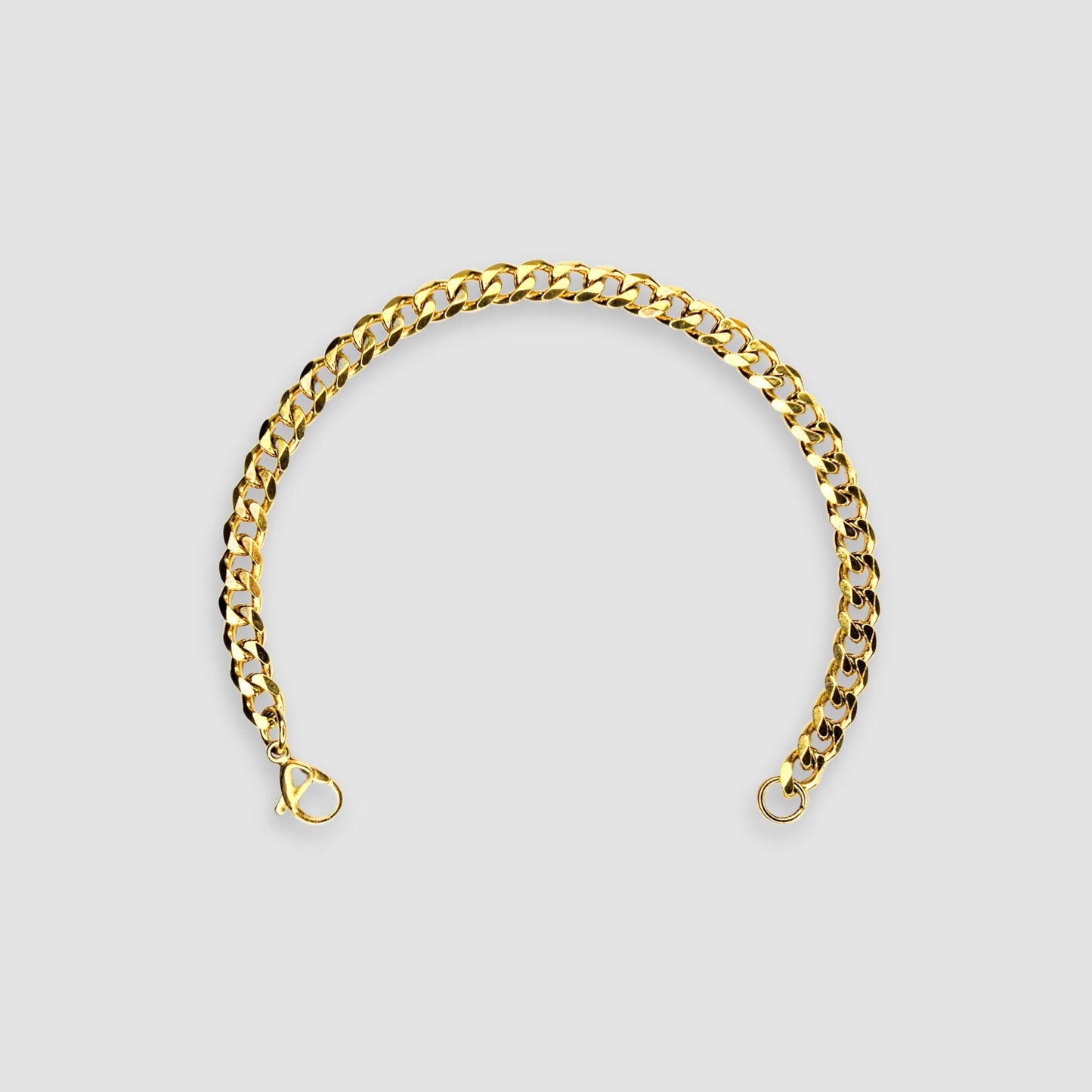 CUBAN BRACELET 5MM (GOLD) - Talisman Jewellery