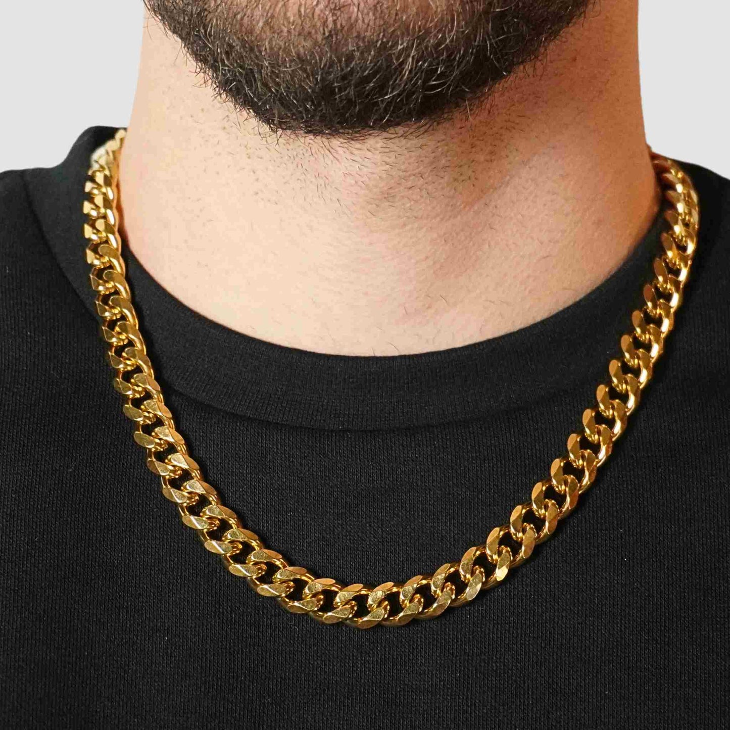 CUBAN (GOLD) 10MM - Talisman Jewellery
