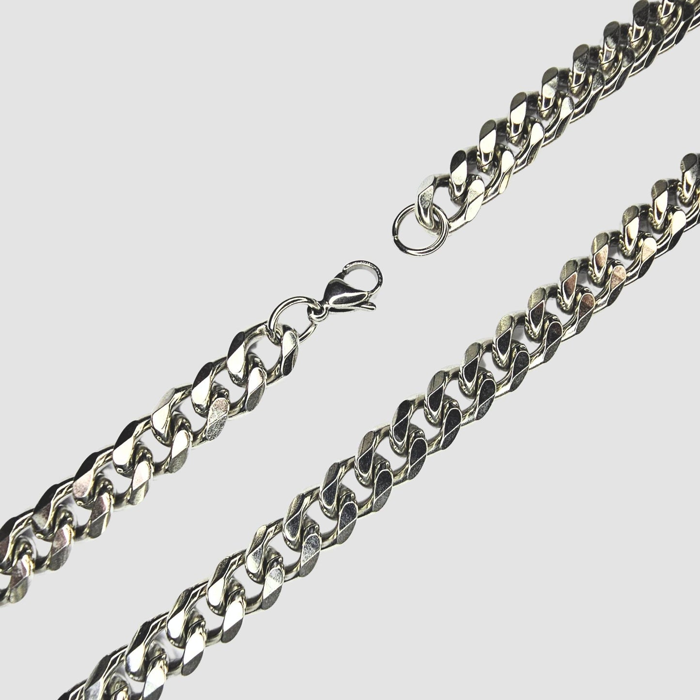 CUBAN (SILVER) 10MM - Talisman Jewellery