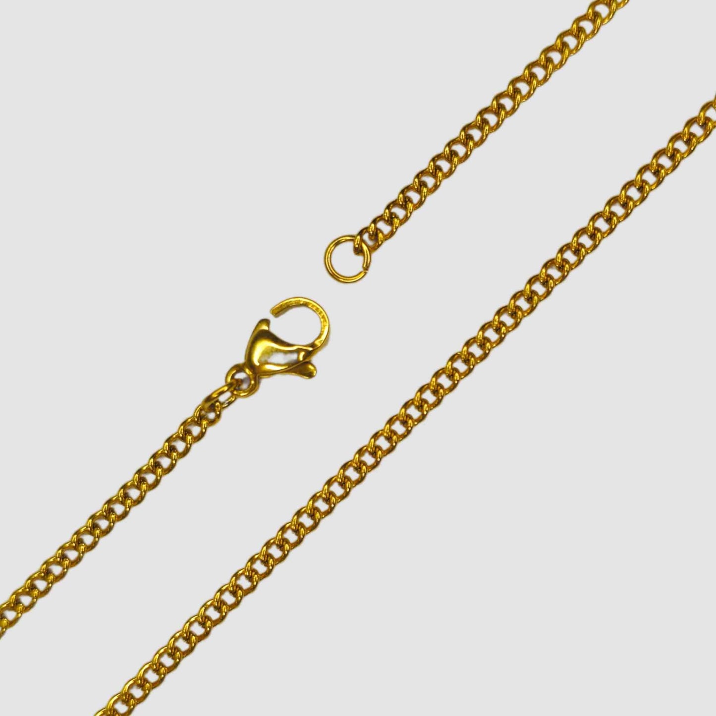 CURB CHAIN (GOLD) 2MM - Talisman Jewellery
