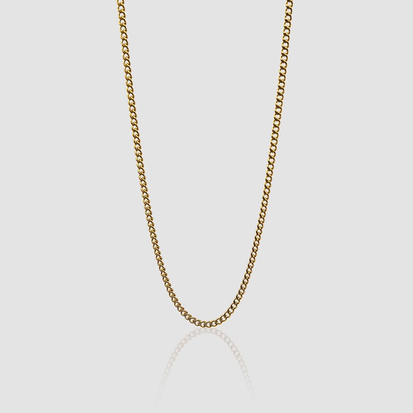CURB CHAIN (GOLD) 2MM - Talisman Jewellery