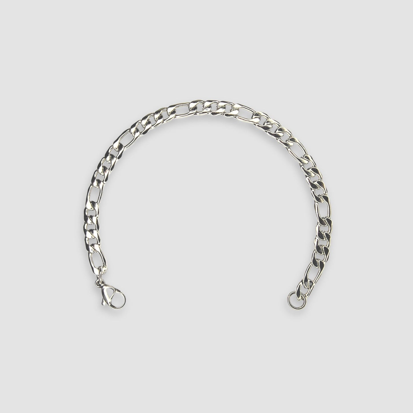 FIGARO BRACELET 5MM (SILVER) - Talisman Jewellery