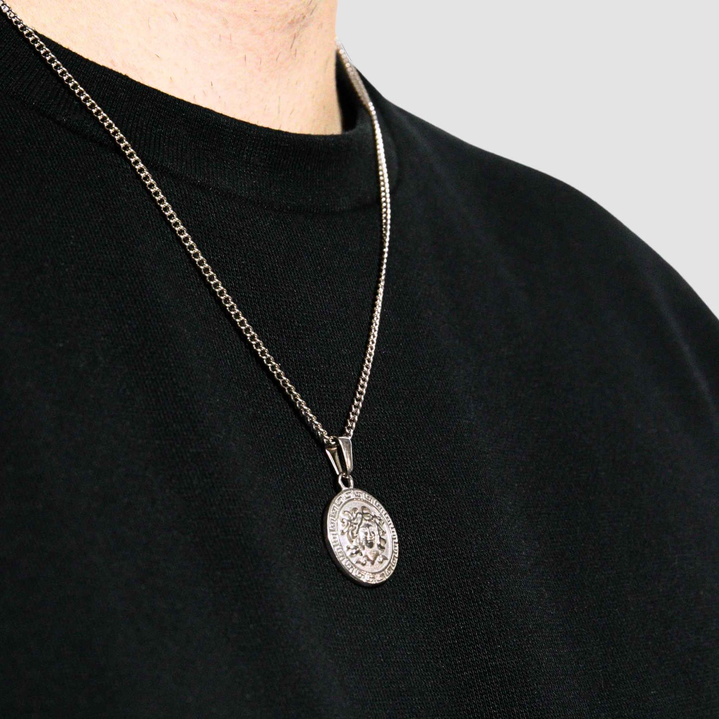 Medusa Pendant (Silver)