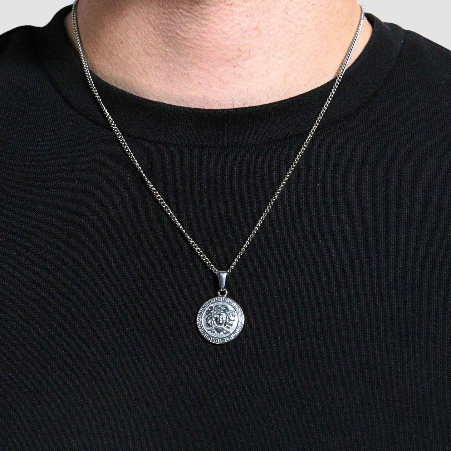 Medusa Pendant (Silver)