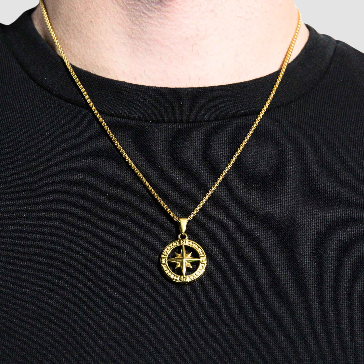 North Star Pendant (Gold)