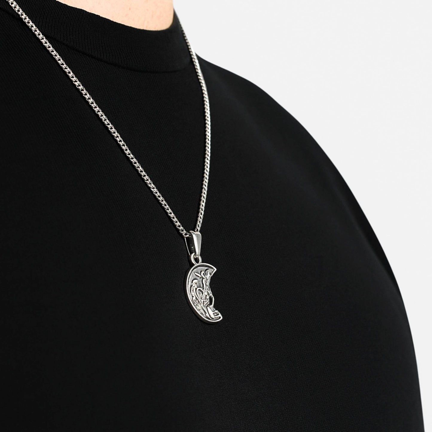 St. Christopher Pendant (Silver)