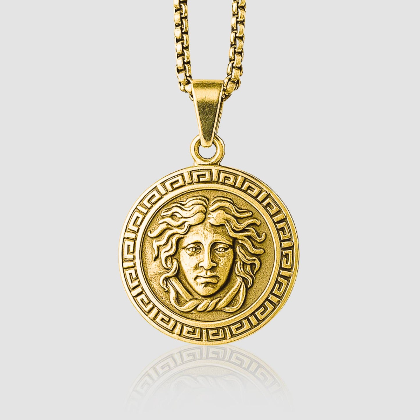 Medusa Pendant (Gold)