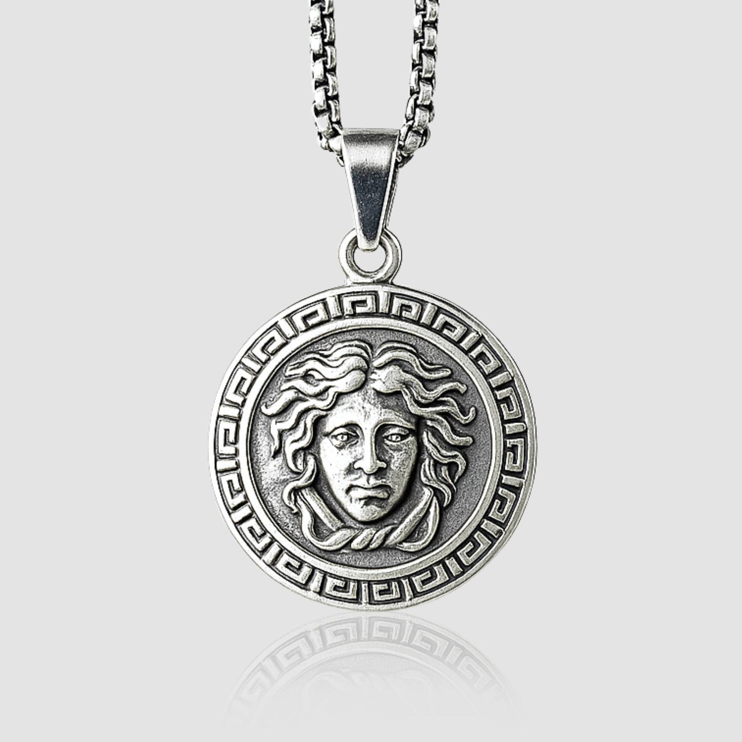 Medusa Pendant (Silver)