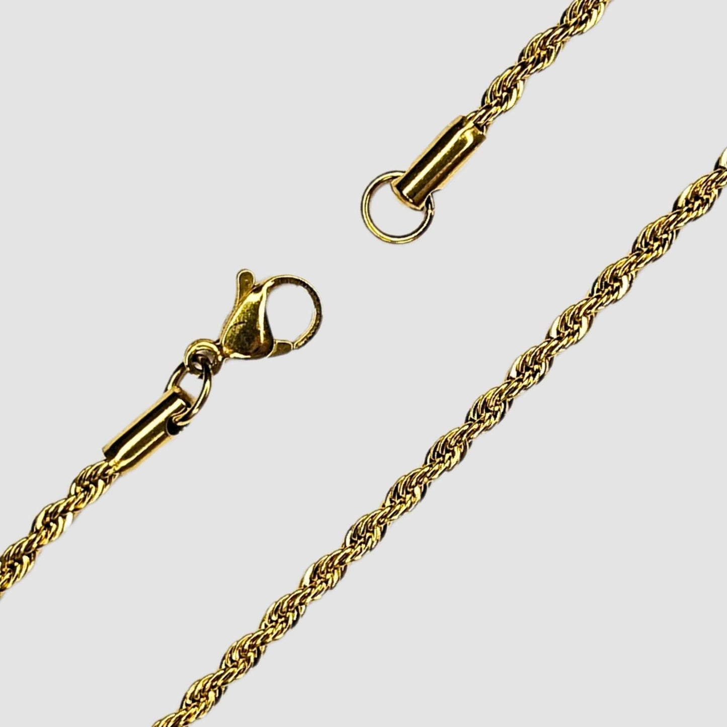 ROPE CHAIN (GOLD) 3MM - Talisman Jewellery