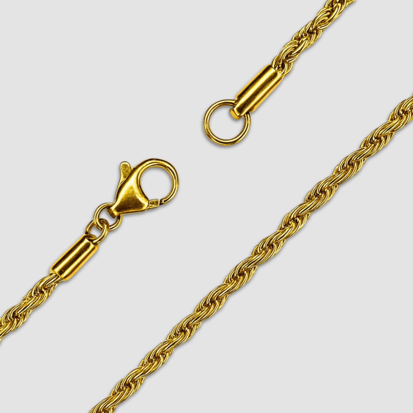 Rope Chain (Gold) 3mm