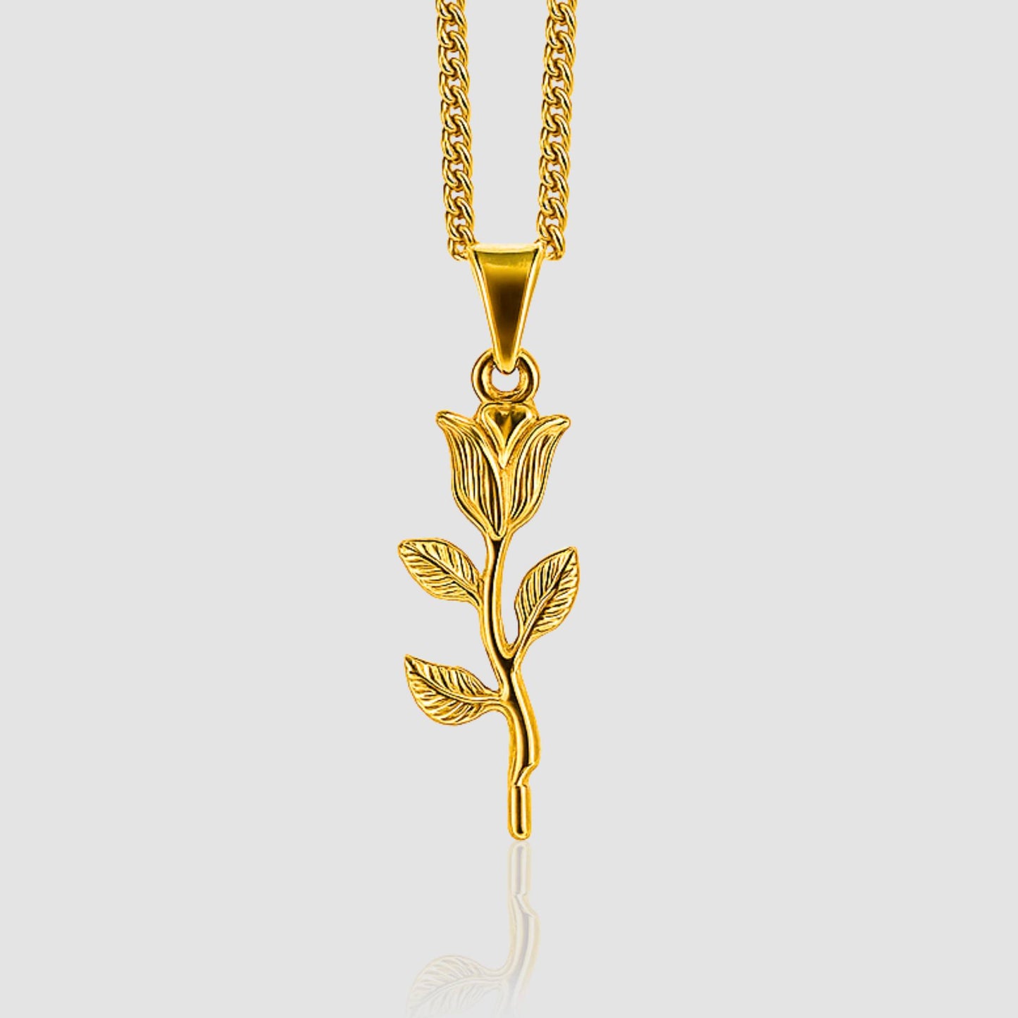 Rose Pendant (Gold)