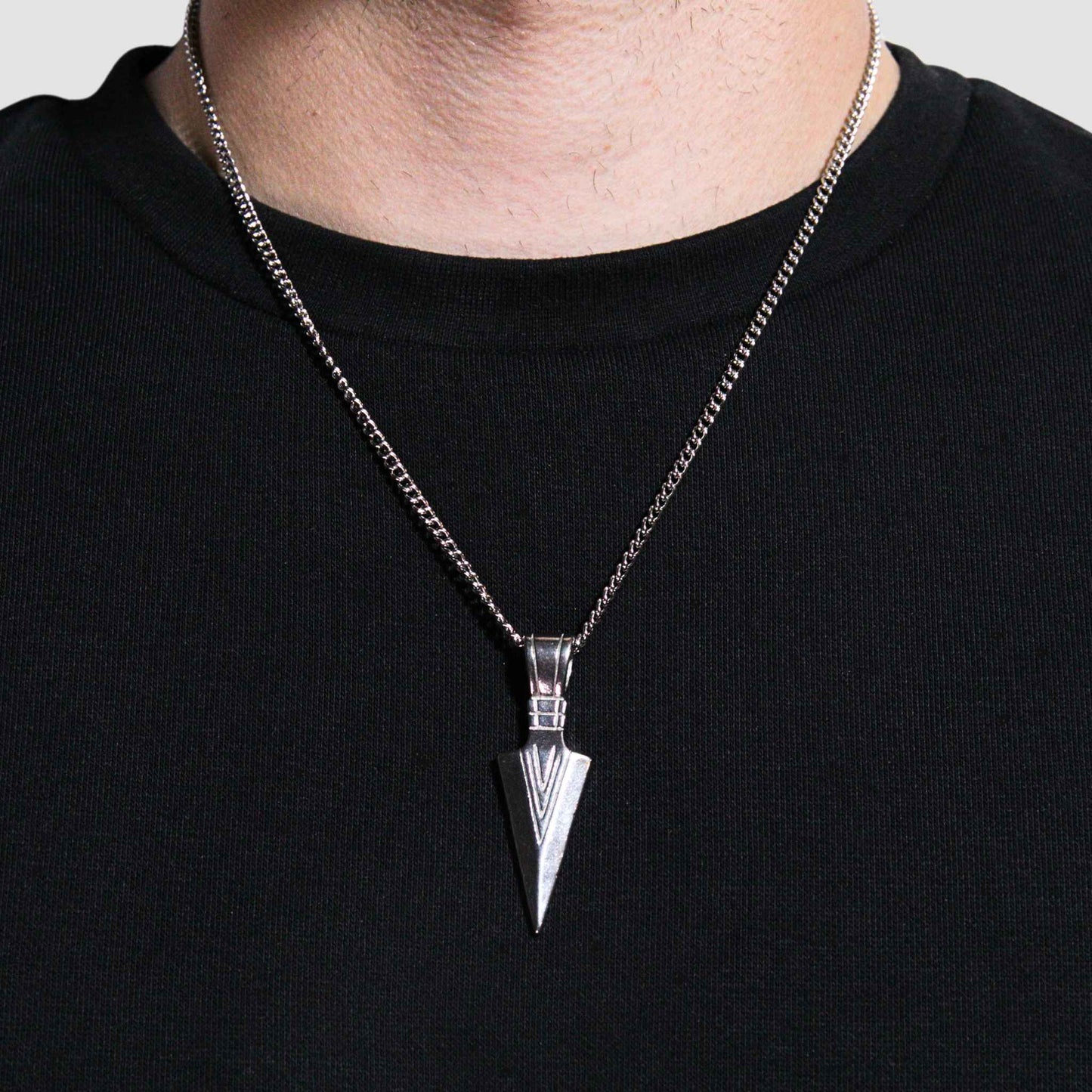 Viking Dagger Pendant (Silver)