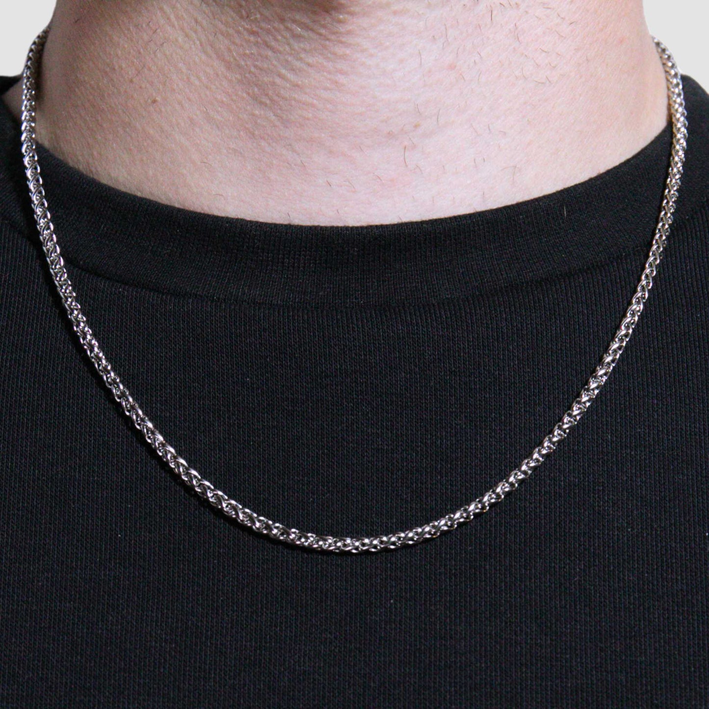 Wheat Chain (Silver) 5mm