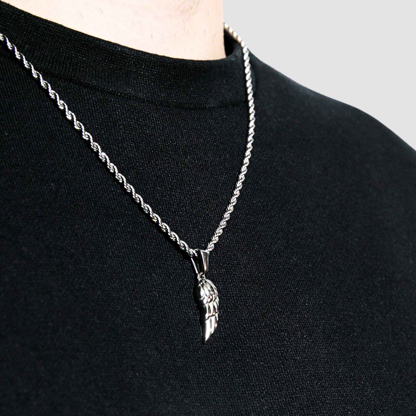 Wing Pendant (Silver)