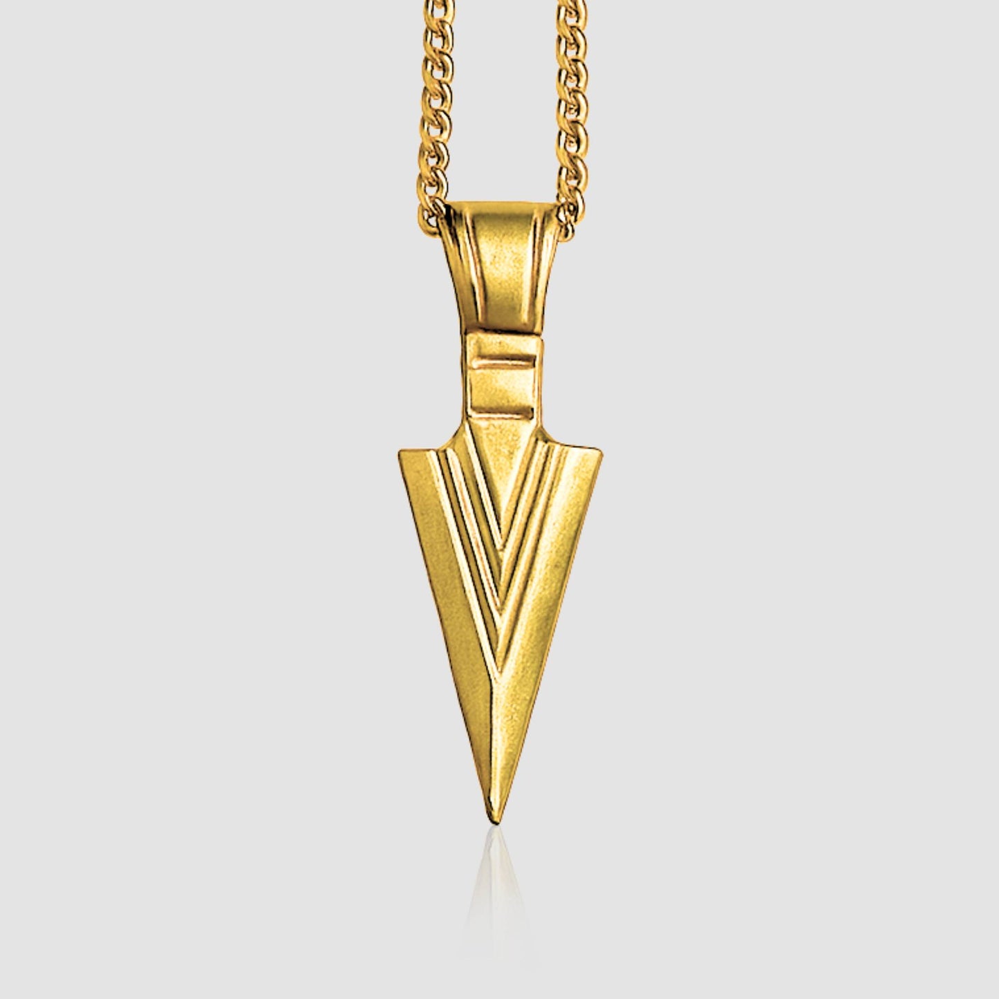 Viking Dagger Pendant (Gold)