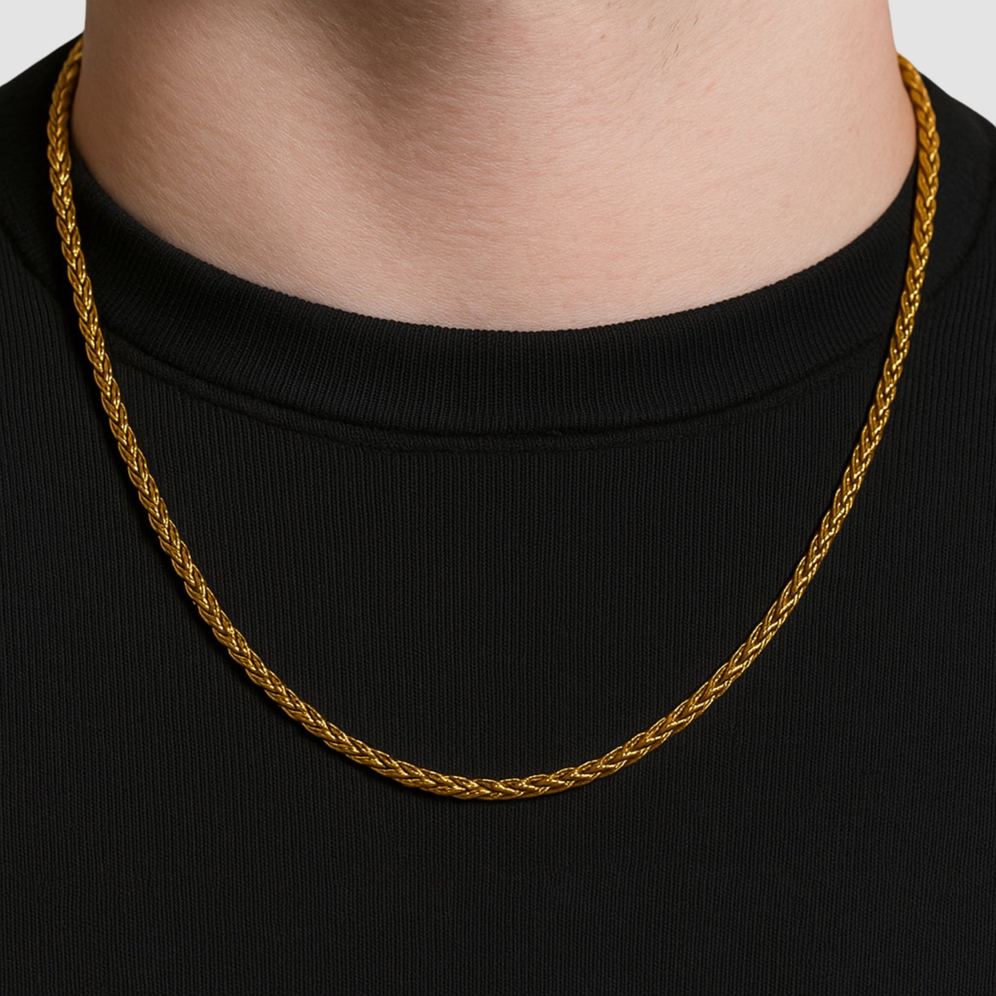 Wheat Chain (Gold) 5mm