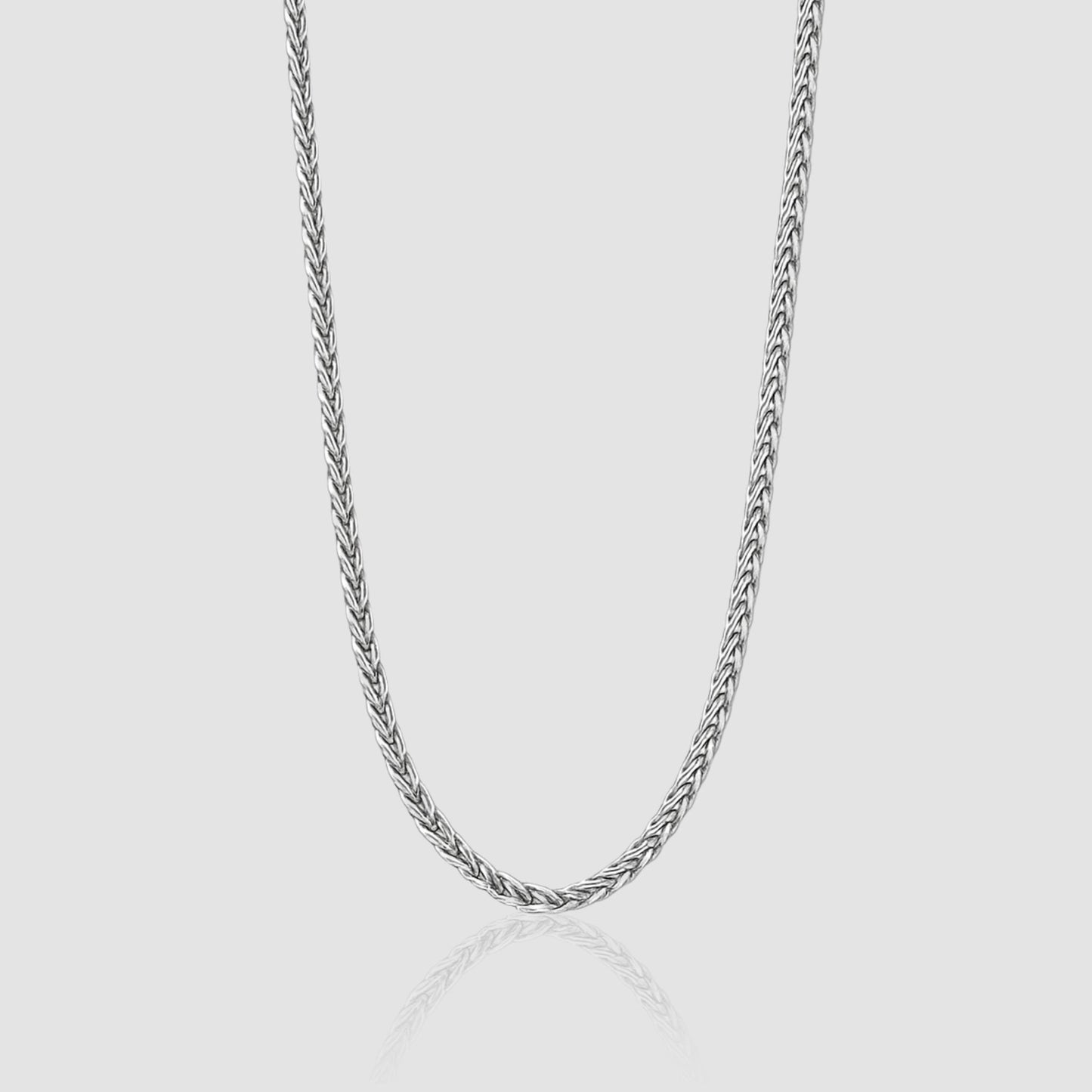 Wheat Chain (Silver) 5mm