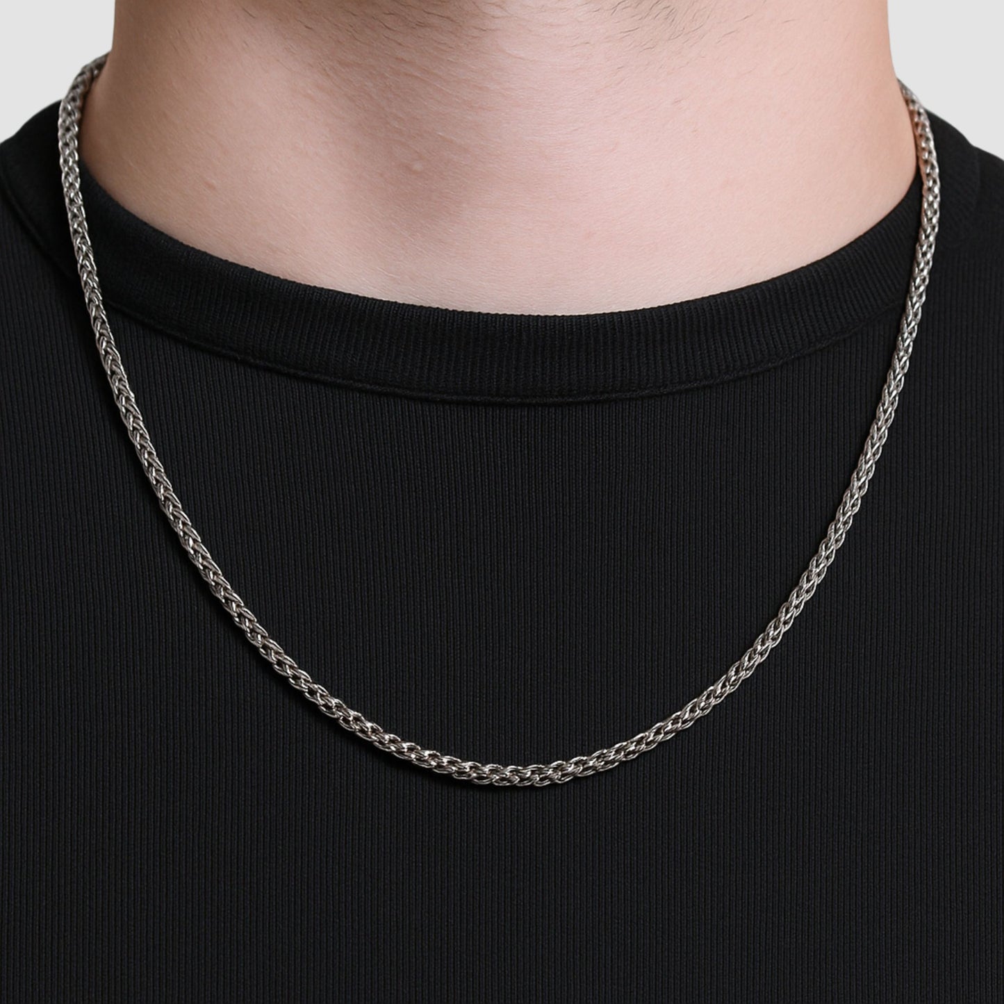Wheat Chain (Silver) 5mm