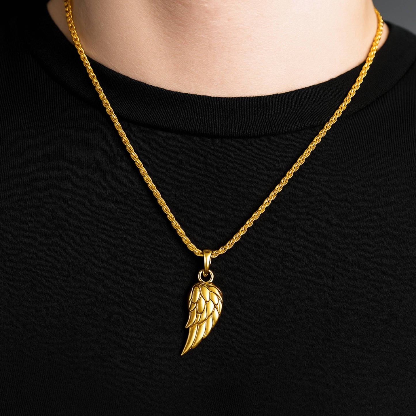 Wing Pendant (Gold)
