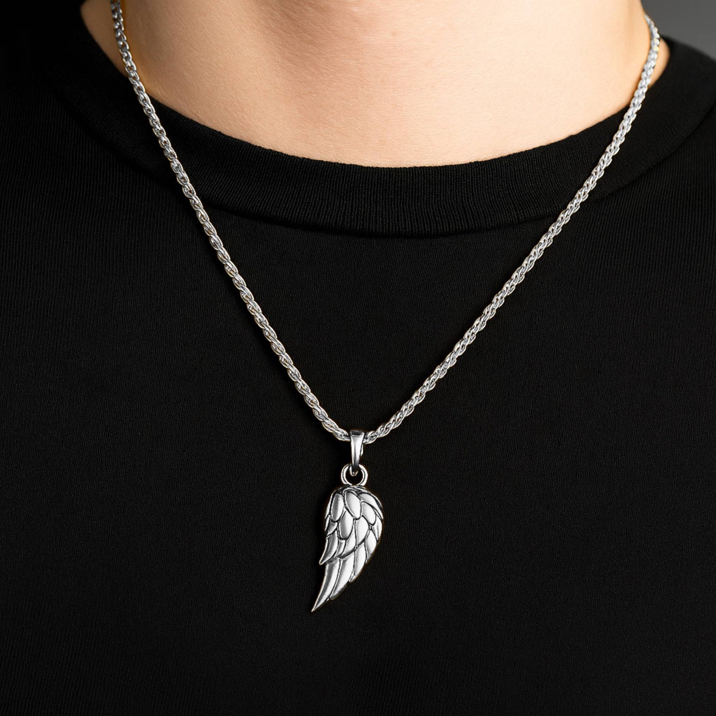 Wing Pendant (Silver)