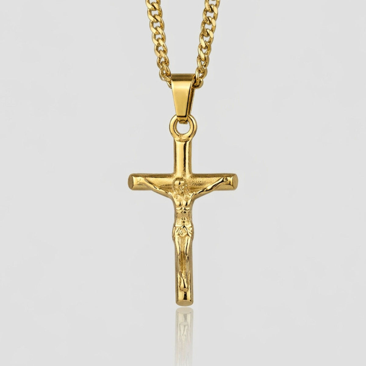 Crucifix Pendant (Gold)