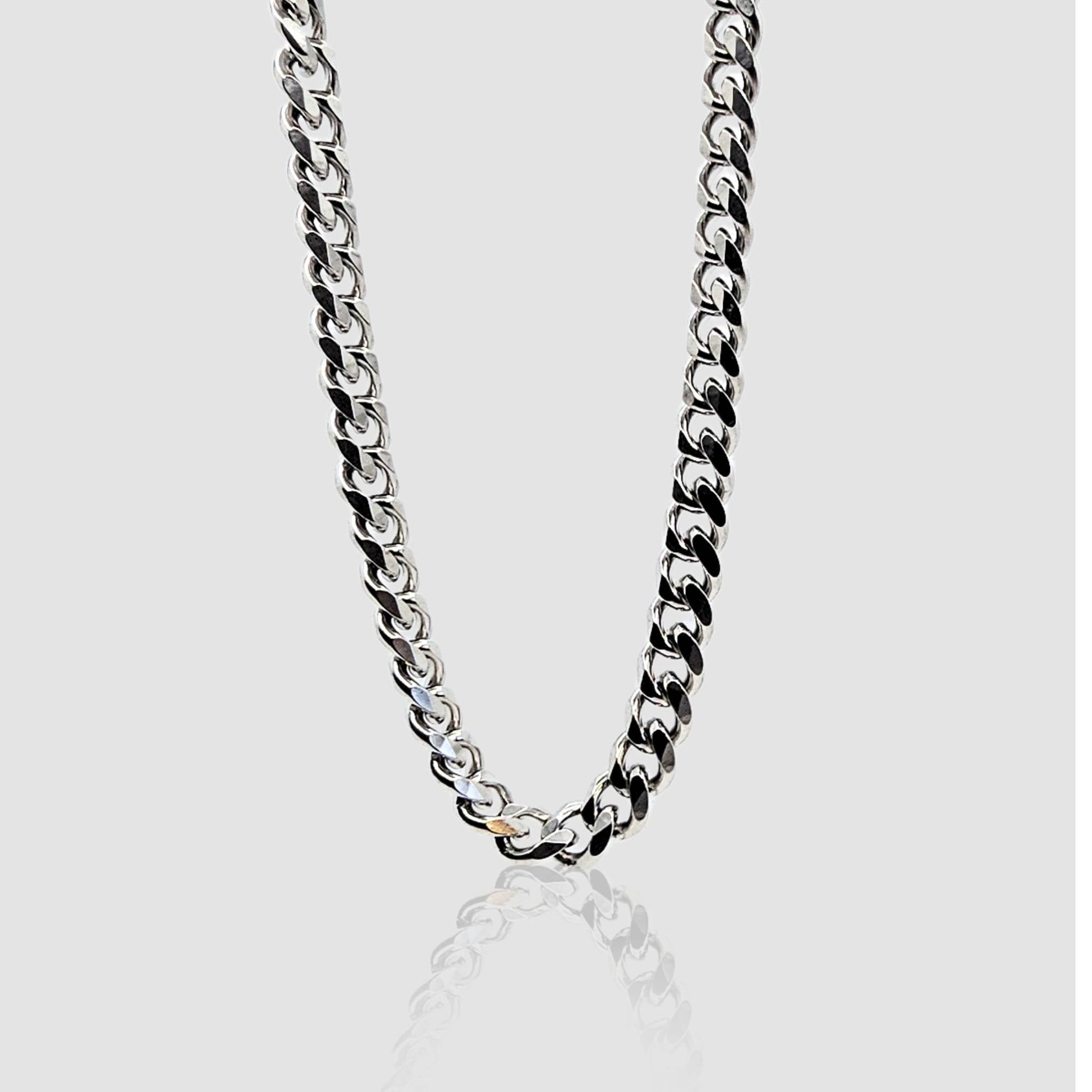 CUBAN (SILVER) 10MM - Talisman Jewellery