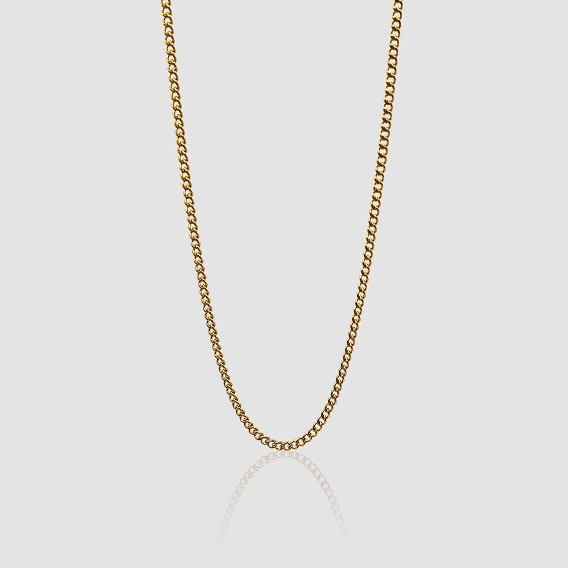 CURB CHAIN (GOLD) 2MM - Talisman Jewellery