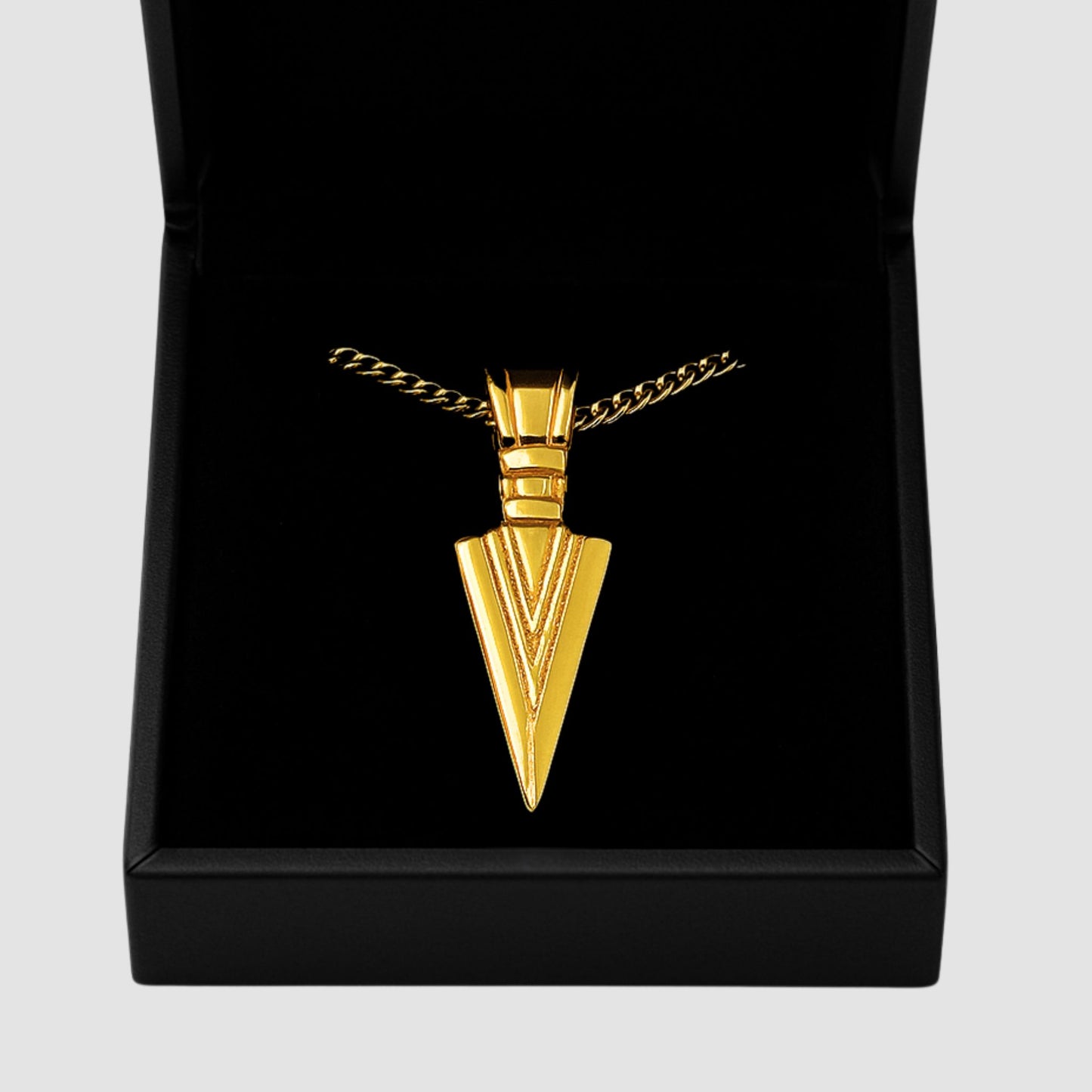 Viking Dagger Pendant (Gold)