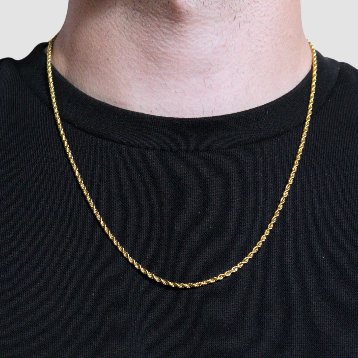 Rope Chain (Gold) 3mm