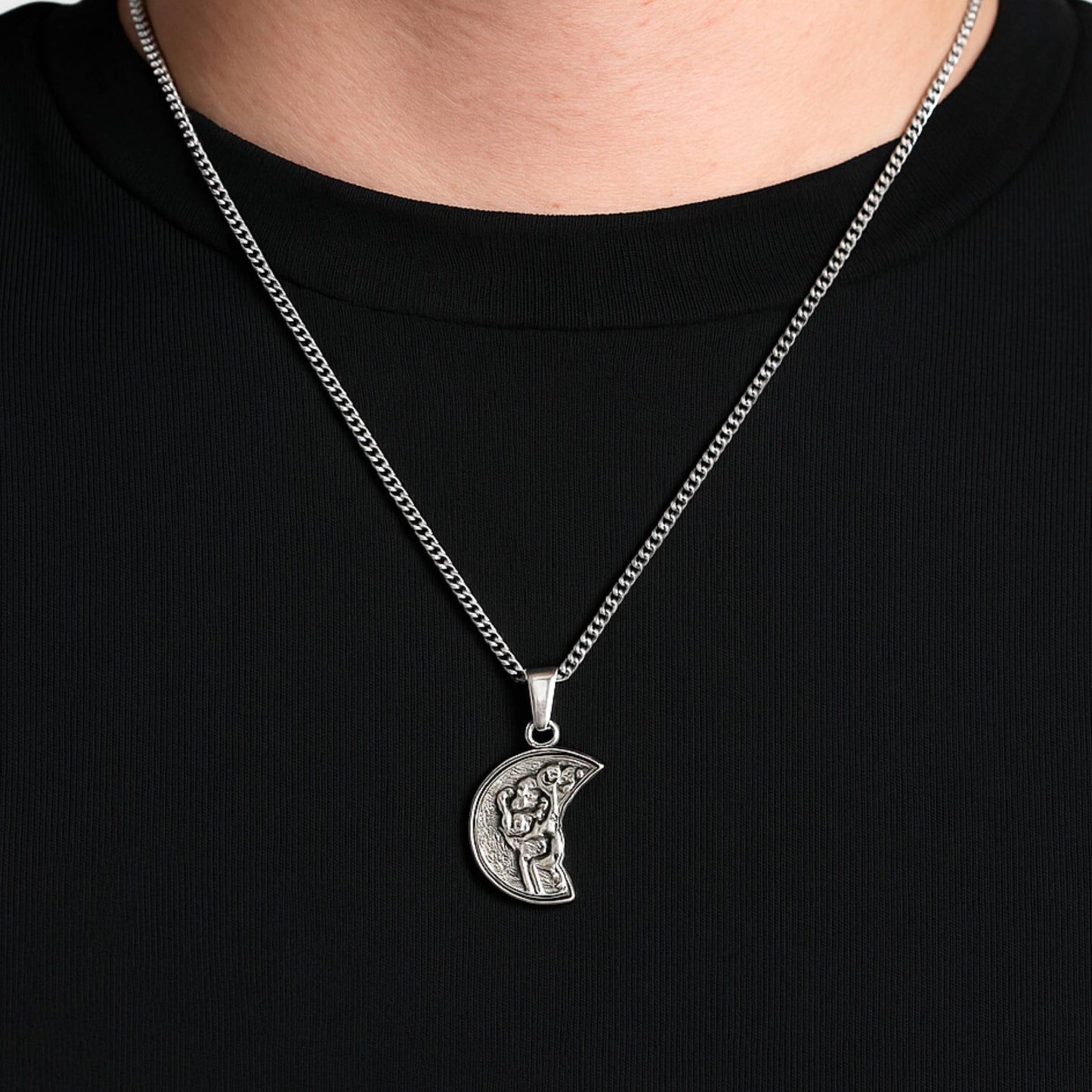 St. Christopher Pendant (Silver)
