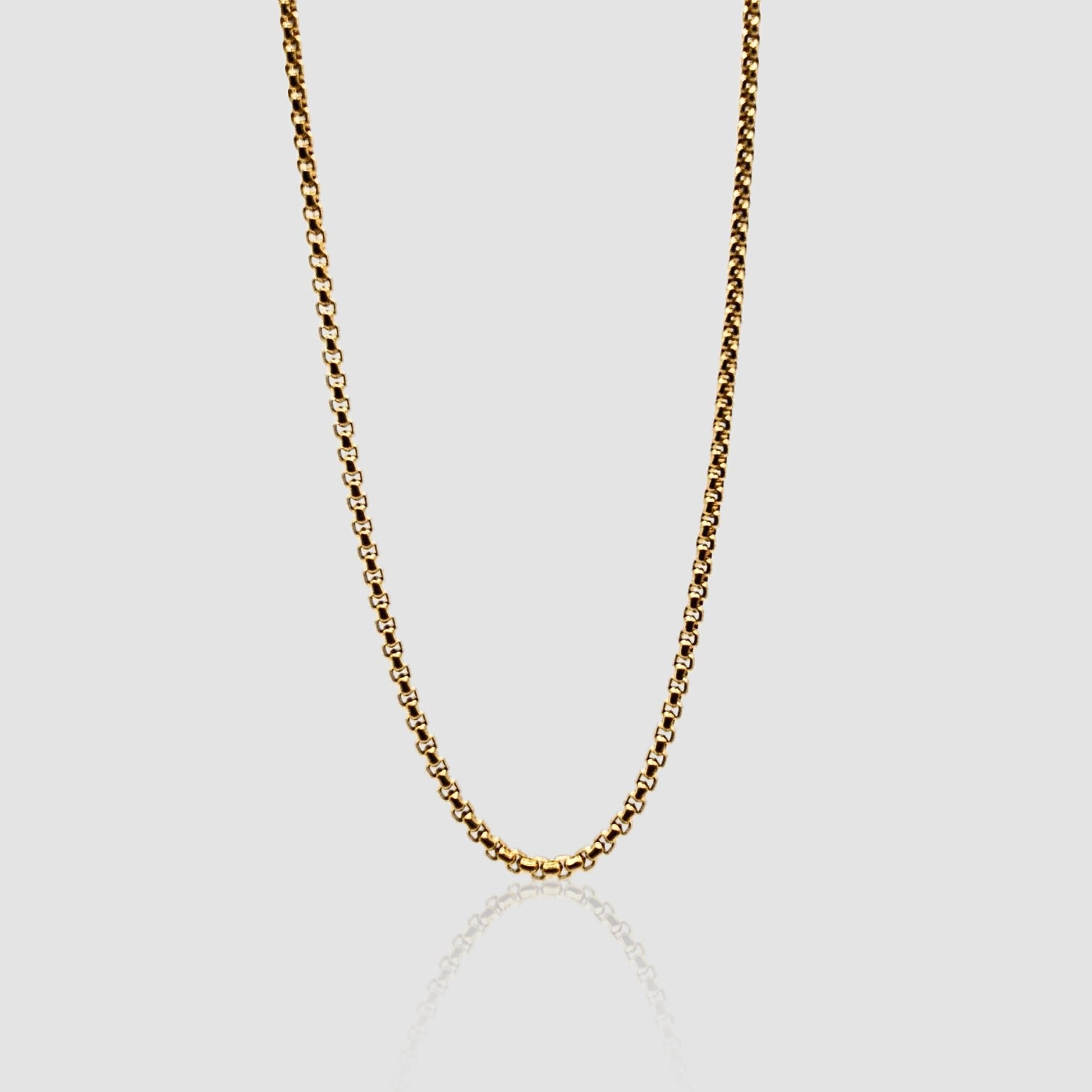 ROLO CHAIN (GOLD) 3MM - Talisman Jewellery