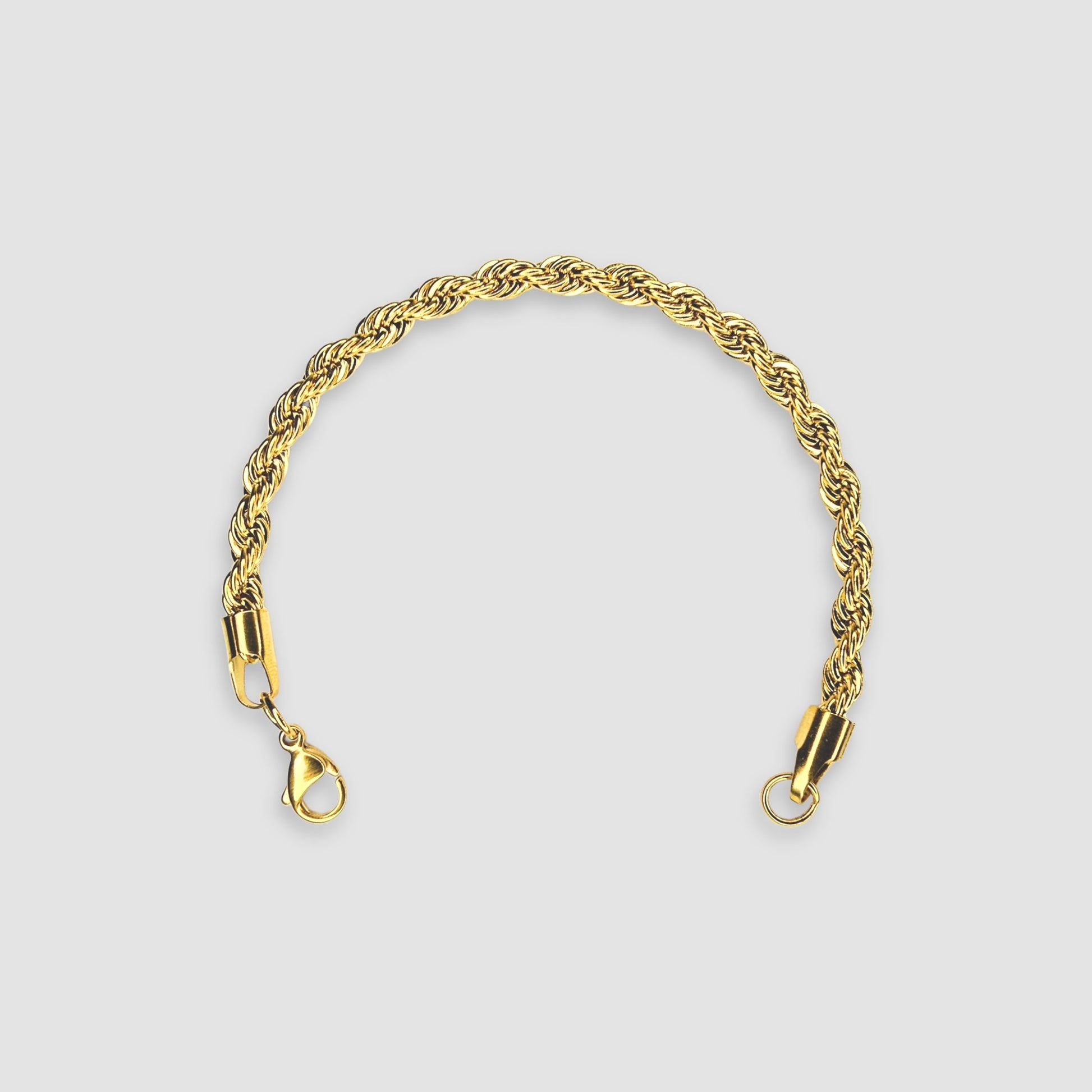ROPE BRACELET 5MM (GOLD) - Talisman Jewellery