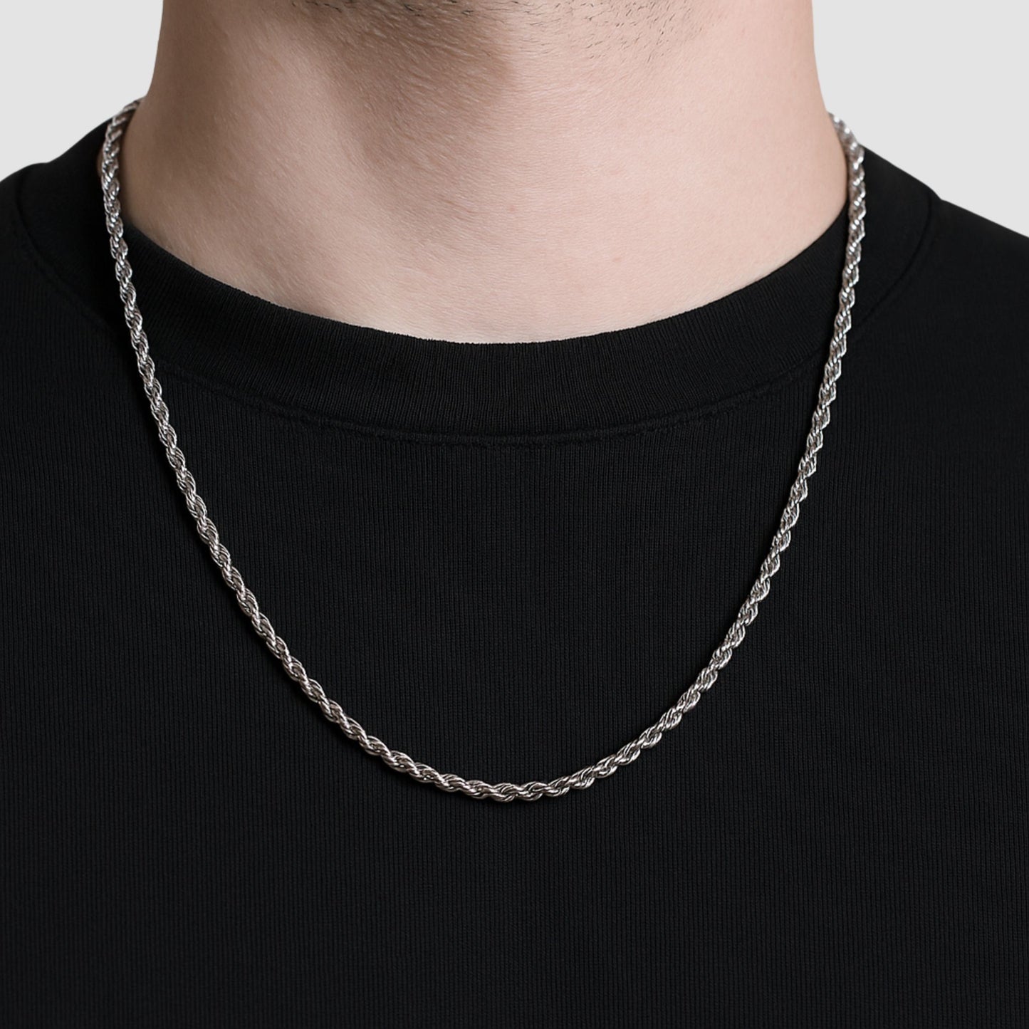Rope Chain (Silver) 3mm