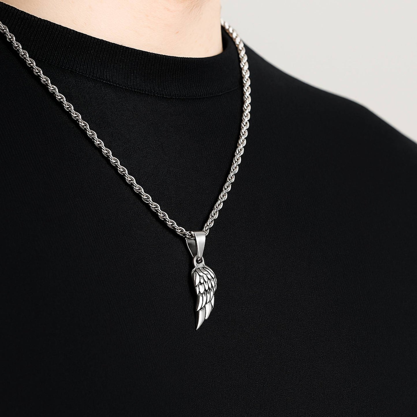 Wing Pendant (Silver)